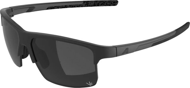 Alpina Gafas Deportivas Eagle Q-Lite - black mate | mirror blue