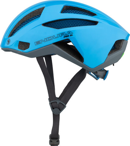 Endura Casque Pro SL - hi-viz blue/51 - 56 cm
