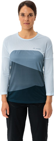 VAUDE Womens Moab LS T-Shirt V - summer blue/36