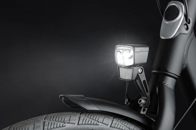 Axa NXT 80 E6-12V front light with StVZO approval - black