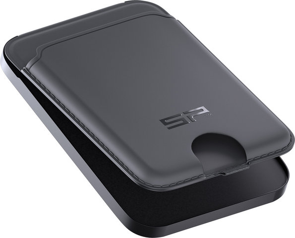 SP Connect Tarjetero para smartphones Magnetic Card Wallet SPC+ - negro
