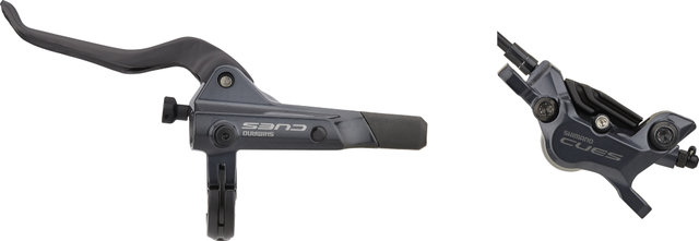 Shimano Frein à Disque CUES BR-U8020 avec Plaquettes en Métal J-Kit - noir/Roue avant/Gauche (spécifique au côté)