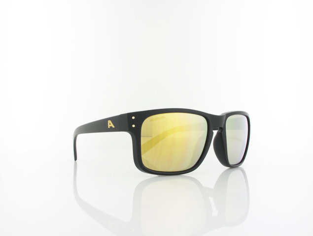 Alpina Lunettes de Sport Kosmic - black gold matt | marron