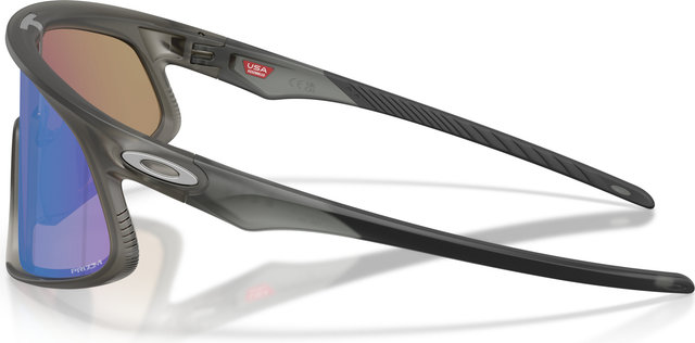 Oakley Lunettes de Sport RSLV 141 - matte grey smoke | prizm sapphire
