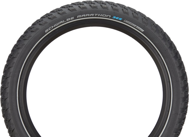 Schwalbe Marathon 365 Performance GreenGuard 20" Wired Tyre - black-reflective/20 /55 mm/55-406/2.15 