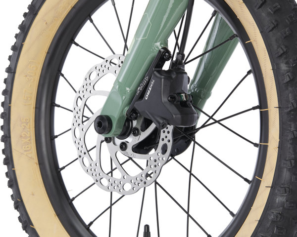 SUPURB BO16 16" Kinderfahrrad - gecko green/16"