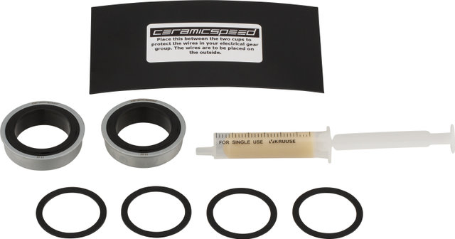 CeramicSpeed BB86 SRAM DUB Road Coated Bottom Bracket, 41 x 86.5 mm - silver/Press Fit BB86