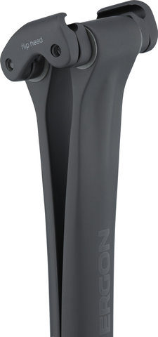 Ergon Tige de Selle CF Allroad Pro Carbon à Ressorts à Lames - black/27,2 mm / 345 mm / SB 0 mm