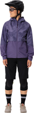 VAUDE Veste imperméable Loamer pour femmes - mulberry/36