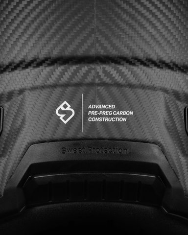 Sweet Protection Fixer Carbon 2Vi MIPS Fullface Helmet - bronco white carbon/55 - 56 cm