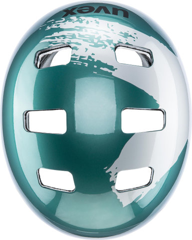uvex kid 3 children's helmet - teal-silver/51 - 55 cm
