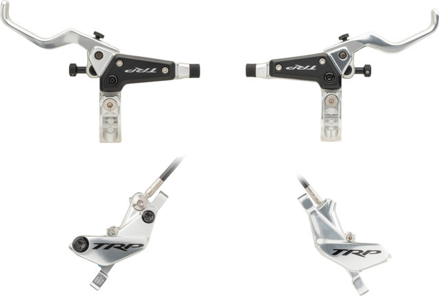 TRP EVO Pro Limited Edition Disc Brake Front + Rear Set - raw black | Set | left/right (side-specific)