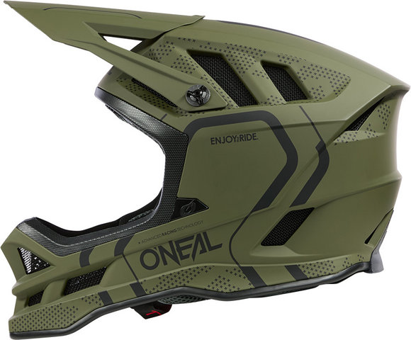 O'NEAL Blade Polyacrylite Full-Face Helmet - strike-olive-black | 55 - 56 cm
