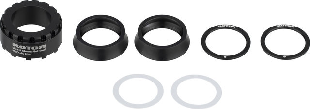 Rotor Set de Pédalier à Capteur INPower DM Road avec Spidering, Q-Rings - schwarz | 175,0 mm | 36-52