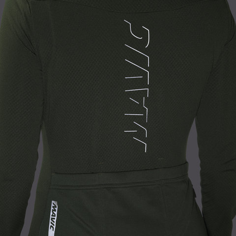 Mavic Maillot Aksium Thermo W L/S - christmas green/M