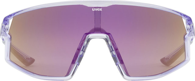 uvex Skyryse Glasses - clear purple fuchsia | mirror lavender