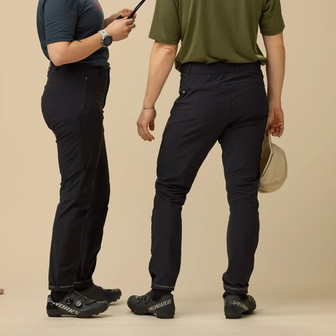 Fjällräven Hoja Hybrid Trousers - black | XS