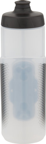 FIDLOCK Botella de agua TWIST de 600 ml con sistema de montaje en base para bicicleta - transparente-blanco/600 