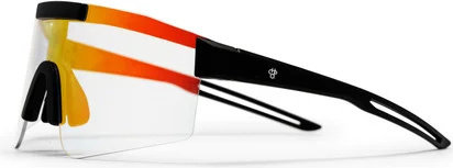 CHPO Gafas deportivas fotocromáticas Luca - matte black | red photochromic