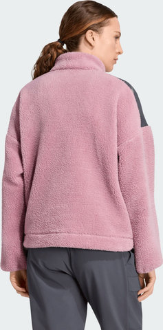 adidas Outdoor TERREX Xploric Half-Zip Snap Fleece Damen Pullover - magmau | XL
