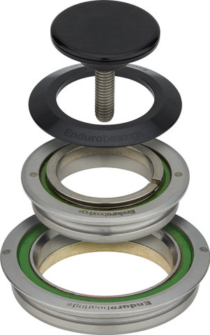 Enduro Bearings Maxhit ZS44/28.6 - ZS56/40 headset - silver | ZS44/28,6 - EC56/40