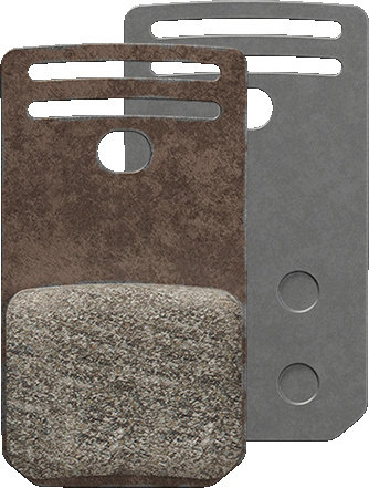 Magura MDP 13 Silver brake pads - silver | Organic