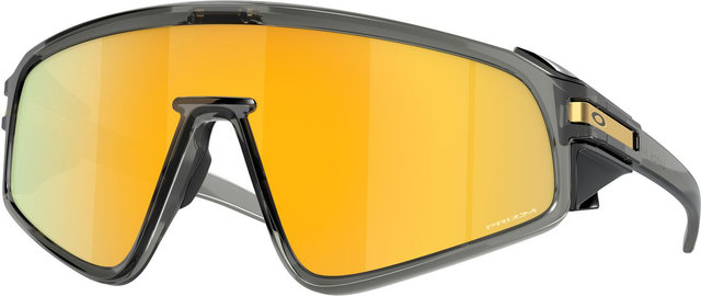 Oakley Latch Panel Sportbrille - grey smoke/prizm 24k