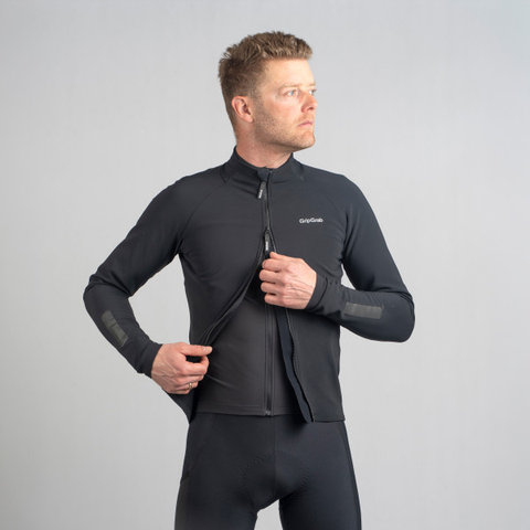 GripGrab Veste de cyclisme d'hiver PACR - black | S