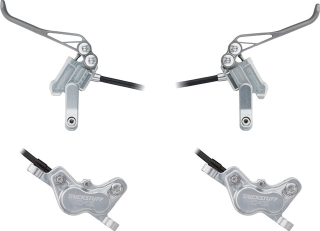 Trickstuff Piccola HD Titanium f+r Set Disc Brake - silver-silver/left/right (side-specific)/Set