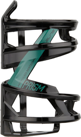 Elite Prism Recycled Left / Right Bottle Cage - black-green/right