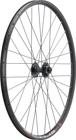 bc basic Mountain Alivio Disc 6-Loch DT Swiss 533D 29" Laufradsatz - schwarz | 29" Satz (VR 9x100 + HR 10x135) Shimano