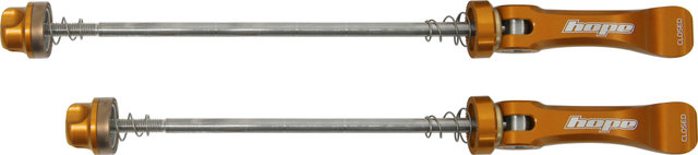 Hope MTB Nabenschnellspanner-Set - orange/135 mm/100 mm
