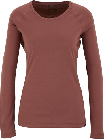 Patagonia Camiseta interior para damas Capilene Midweight Crew Baselayer L/S - rosehip/XL