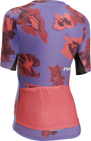 Northwave Force Evo S/S Damen Trikot - dark purple-radiant red/S