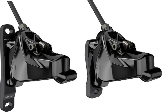 SRAM Groupe Capteur de Puissance Rival eTap AXS HRD FM 2x12 vitesses 33-46 - black/SRAM XDR/10-36/SRAM XDR/À braser/172,5 mm/sans