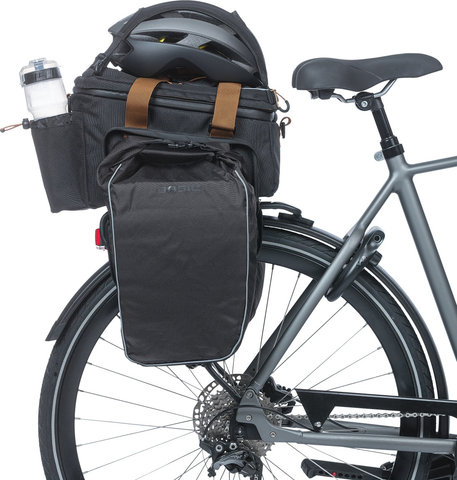 Basil Trunk bag XL Pro MIK - black-slate | 36 l