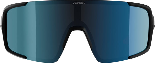 Alpina Lumin Sports Glasses - black matte | mirror blue