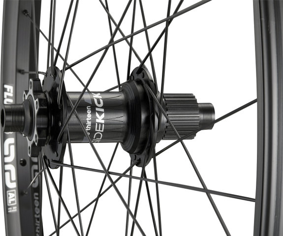 e*thirteen Grappler Sidekick Flux 66 Aluminio GR 27.5" Rueda Trasera - black | sólo rueda trasera | 27,5" (650B) | Shimano Micro Spline | sólo rueda trasera | 148 mm | Boost
