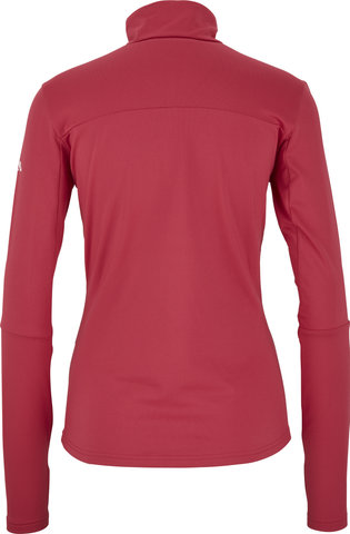VAUDE Women's Livigno Halfzip II Fleece Sweater - crimson red/36