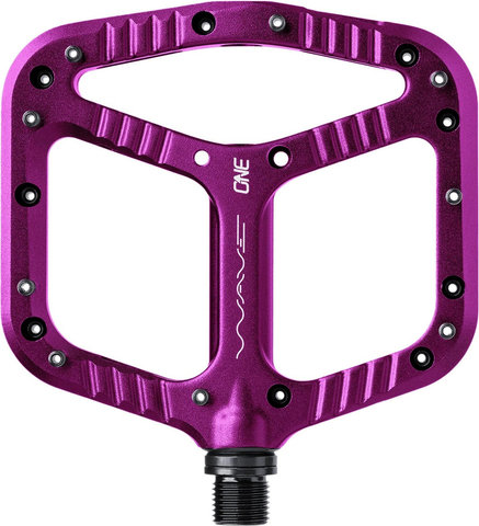 OneUp Components Pedales de Plataforma Wave - purple/107 /110 
