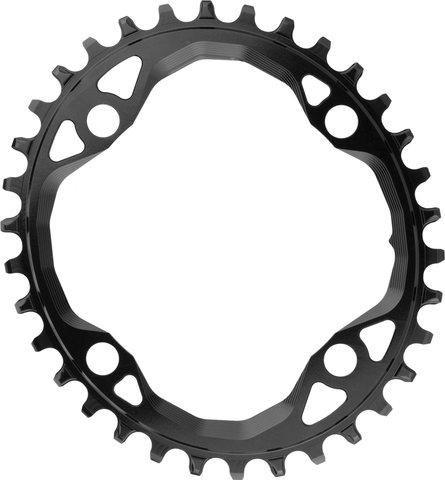 absoluteBLACK Plateau Ovale 1X pour 104/64 BCD - black/34 