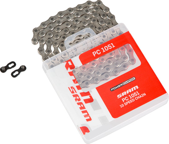 SRAM Cadena PC 1051 10 velocidades - plata/114
