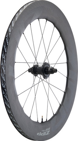 Zipp 858 NSW Carbon Tubeless Disc Center Lock Laufradsatz - black/142 mm/100 mm/28"/SRAM XDR/100 mm/SRAM XDR/100 mm/142 mm
