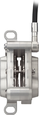 Trickstuff Maxima front+rear set disc brake with Beta high-pressure hose - silver-orange/Set/left/right (side-specific)