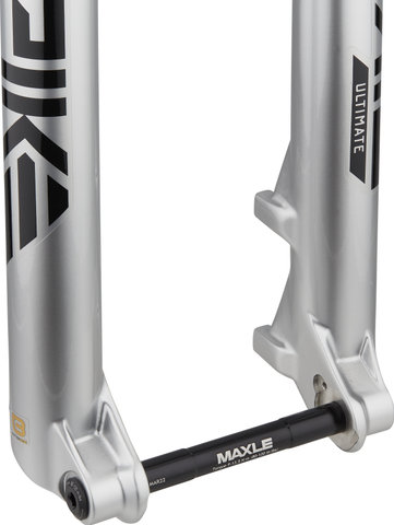 RockShox Pike Ultimate RC2 DebonAir+ Boost 29" Suspension Fork - gloss silver | 15 mm Thru Axle | 130 mm | 44 mm | 1 1/8" - 1,5" tapered | 29" | 110 mm
