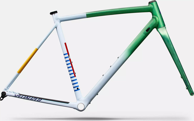 Specialized Crux DSW Frame Kit - oasis tint flake silver morning mist-purple haze/27,5" (650B), 28"/XS/1 1/8" - 1,5" tapered/50 mm