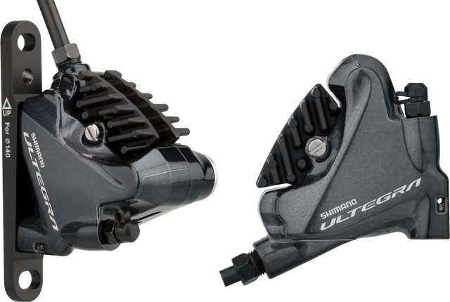 Shimano Ultegra v+h Set BR-R8070 + ST-R8020 Scheibenbremse - schwarz | Set