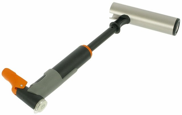 Supershort Mini-pump - silver/universal