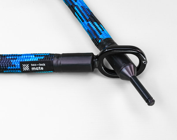 tex-lock Câble de verrouillage de cadre mate - morpho blue