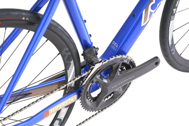 Cinelli Bicicleta de Carretera Superstar Disc Ultegra Carbon 28" - dark night/L/28"/45 mm